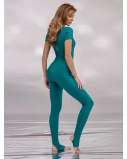 Yoga jumpsuit — Puma Long with short sleeves